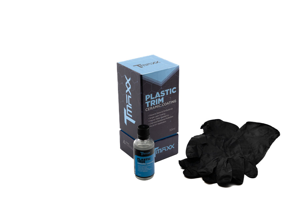 TMaxx Ceramic Coating for Plastic Trim (50ml) - Automotive Trim Protection & Applicator Kit